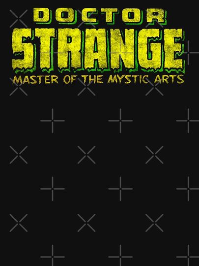 Doctor Strange - Classic Title - Dirty Essential T-Shirt