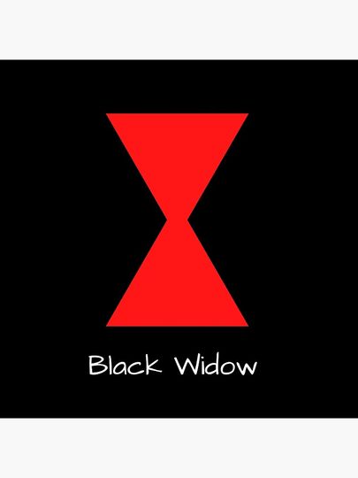 Black widow Pillow