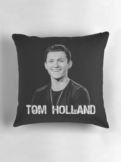tom holland  Pillow