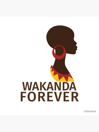 Wakanda Forever  Pillow