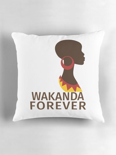 Wakanda Forever  Pillow