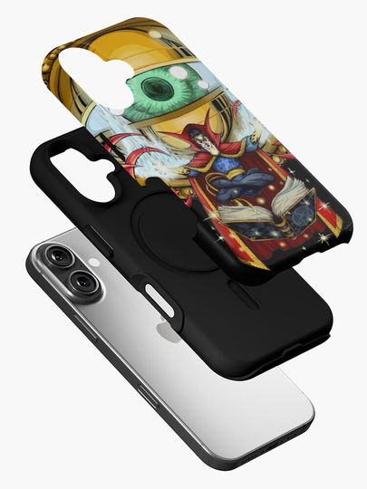 Doctor Strange in the Agamotto Eye iPhone Case