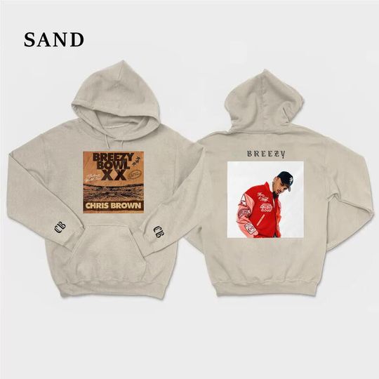 Breezy Bowl XX Tour Sweatshirt, Rap Concert Tee, Chris Brown 2025 Tour Merch, Chris Brown Fan Shirt