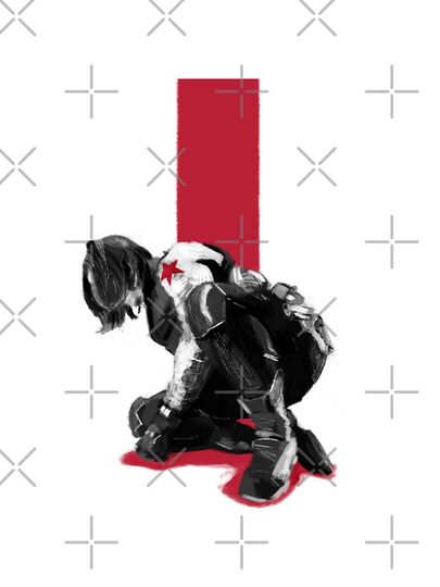 BUCKYY Bn - The Winter Soldier iPhone Case