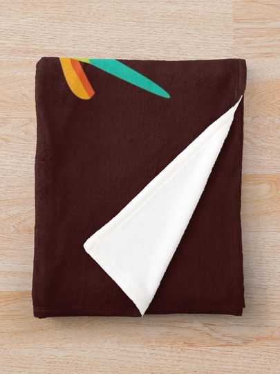Sunshine Tree Terrace Throw Blanket