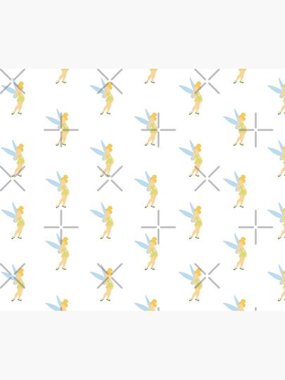 Minimalist Tinker Bell Throw Blanket