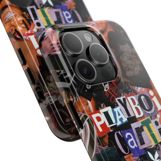 Carti Tough Phone Case - Rapper Aesthetic iPhone Case, Protective Mobile Cover, Carti Fan Gift, Hip Hop Phone Accessory, Protective Matte