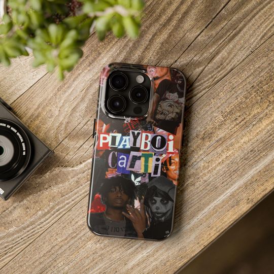 Carti Tough Phone Case - Rapper Aesthetic iPhone Case, Protective Mobile Cover, Carti Fan Gift, Hip Hop Phone Accessory, Protective Matte
