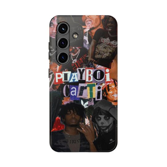 Carti Tough Phone Case - Rapper Aesthetic iPhone Case, Protective Mobile Cover, Carti Fan Gift, Hip Hop Phone Accessory, Protective Matte