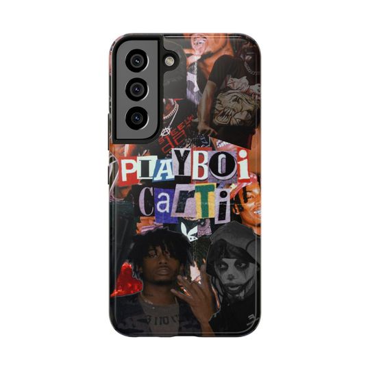 Carti Tough Phone Case - Rapper Aesthetic iPhone Case, Protective Mobile Cover, Carti Fan Gift, Hip Hop Phone Accessory, Protective Matte