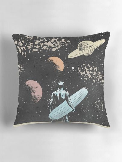 Silver Surfer Pillow