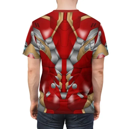 Iron Man Mark 46 Cosplay Costume Superhero Fans Gift Tshirt 3D