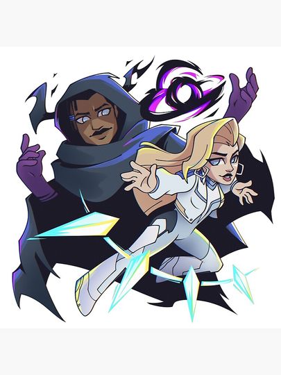 Marvel Rivals: Cloak and Dagger Pillow