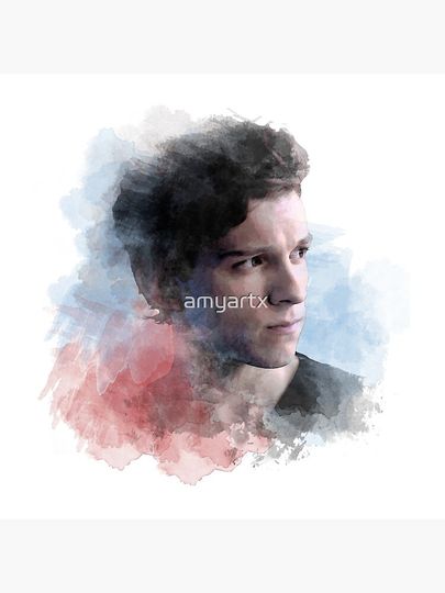 Watercolor Tom Pillow