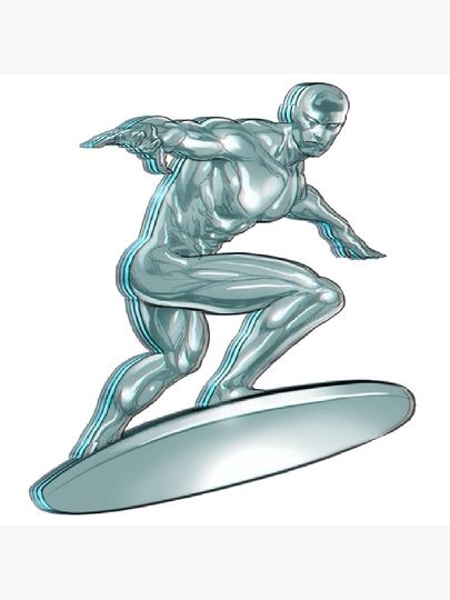 Silver Surfer Pillow