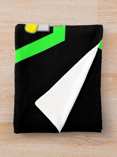 Galactic Hero High Score Theme Park Ride Throw Blanket