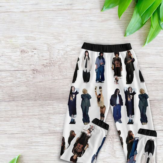 Inspired Billie Eilish Pajama Set  Soft & Stylish Nightwear