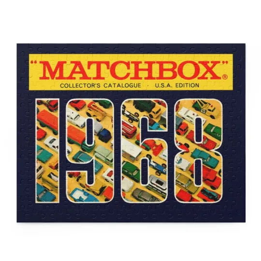 Matchbox 1968 Catalogue Design Jigsaw Puzzle