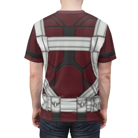 Black Widow Red Guardian Cosplay Costume Superhero Tshirt 3D