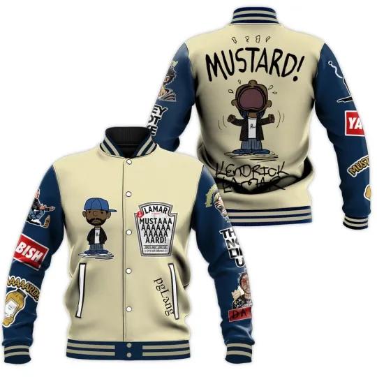 Kendrick Lamar – Mustard Baseball Jacket