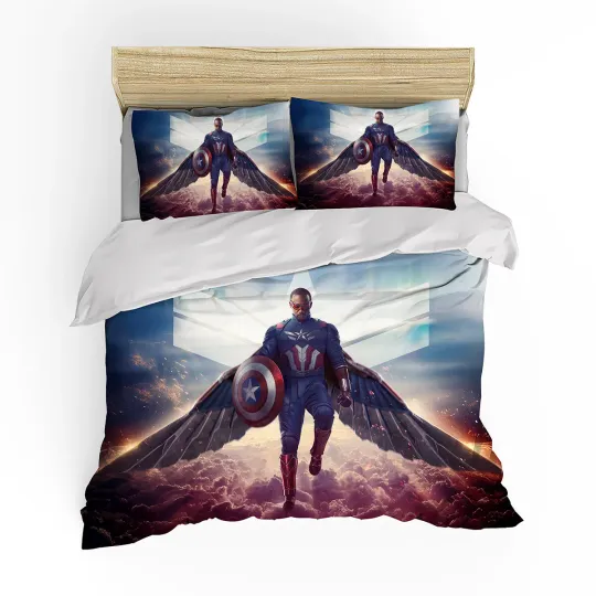 Captain America Falcon Bedding Set
