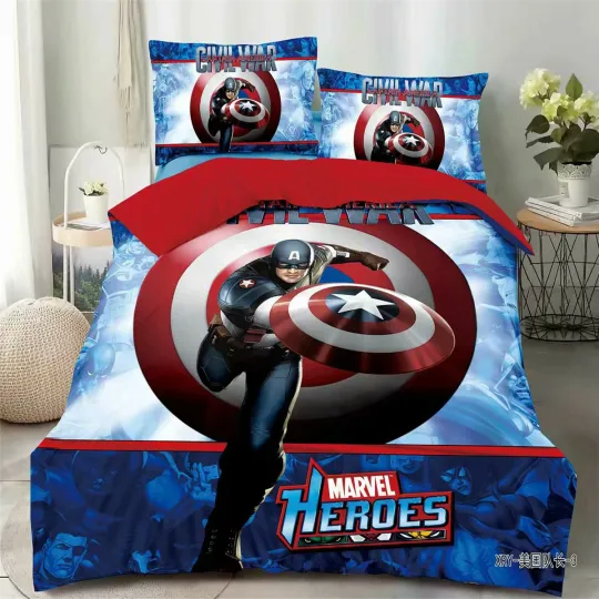 Captain America Bedding Set