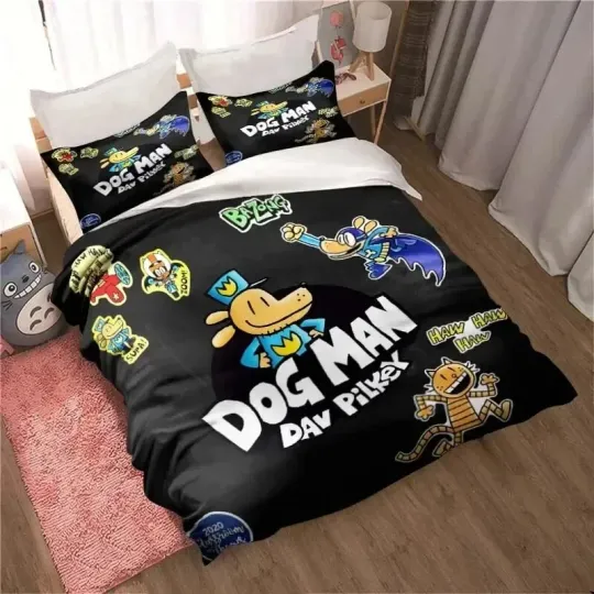 DOG MAN Bedding Set