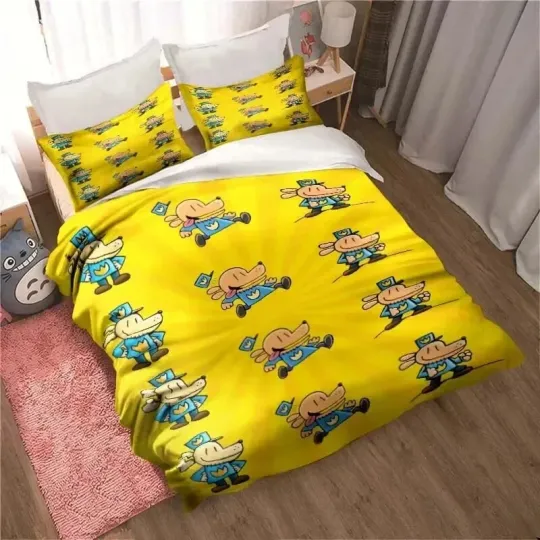 DOG MAN Bedding Set