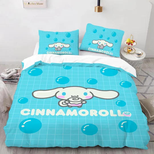 Cinnamoroll dog Bedding Set