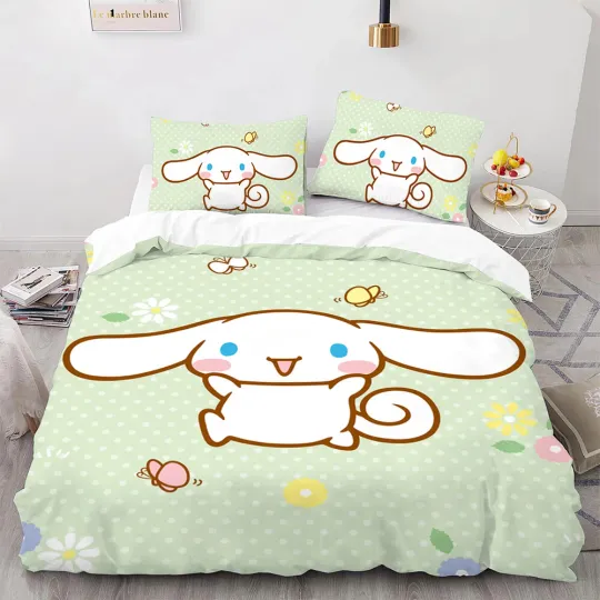 Cinnamoroll dog Bedding Set