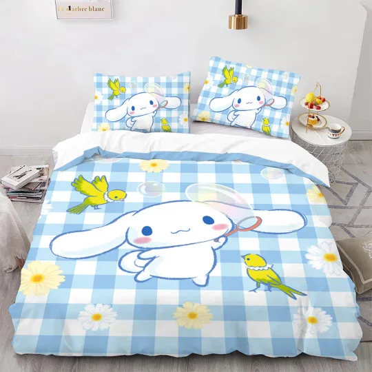 Cinnamoroll dog Bedding Set
