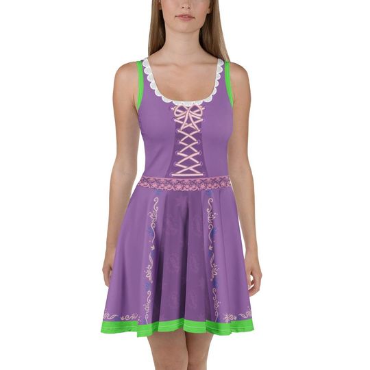 Rapunzel Pascal Skater Dress