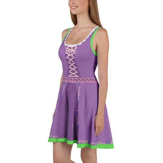 Rapunzel Pascal Skater Dress