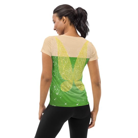 Tinker Bell Inspired Women's Athletic T-shirt