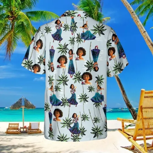 Mirabel Madrigal Encanto Hawaiian Button Down Shirt
