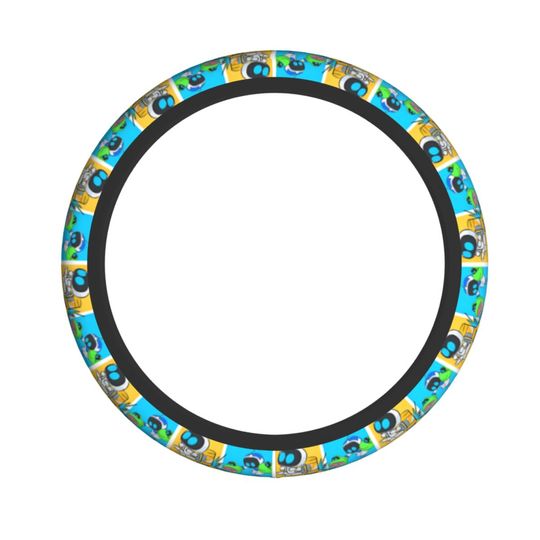 Astro Bots Car Steering Wheel Cover