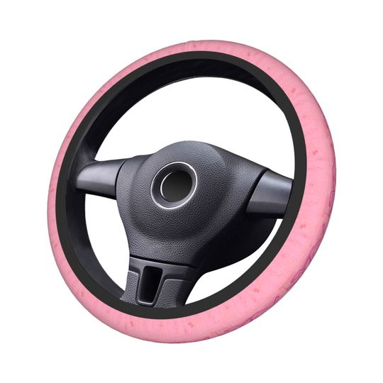 Car Steering Wheel Cover Pink-Panthers