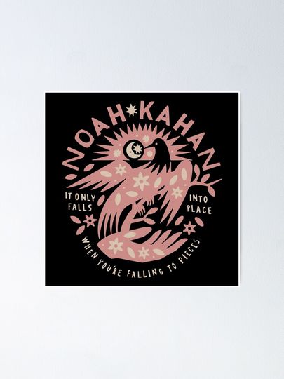 Bird on Hand Poster