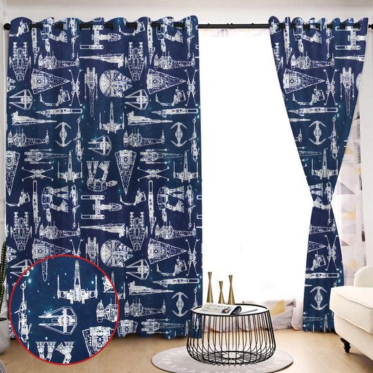 Star Wars Window Curtains