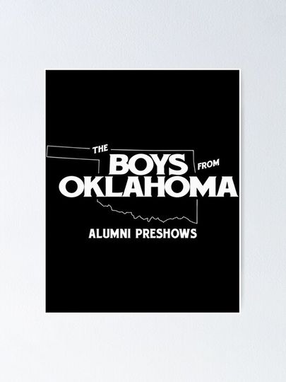 The Boys From Oklahoma Poster