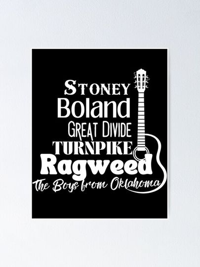 Boys From Oklahoma Concert Poster