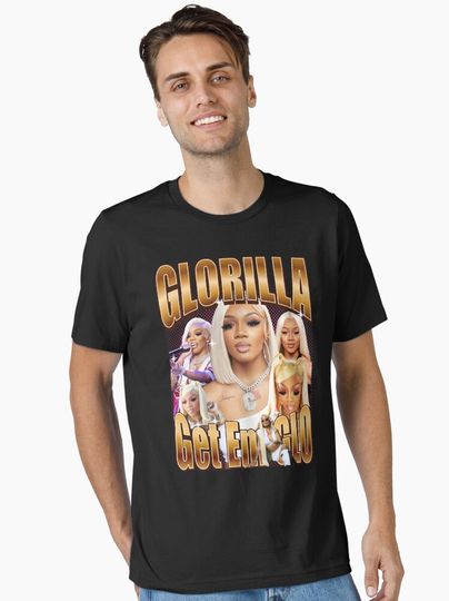 Glorilla Get Em Glo Retro Essential T-Shirt