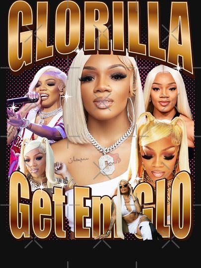 Glorilla Get Em Glo Retro Essential T-Shirt