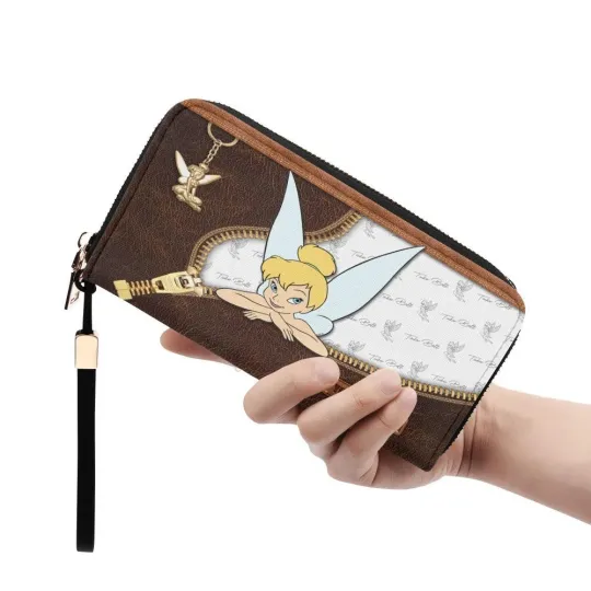 Tinkerbell Cartoon Women Leather Handbag