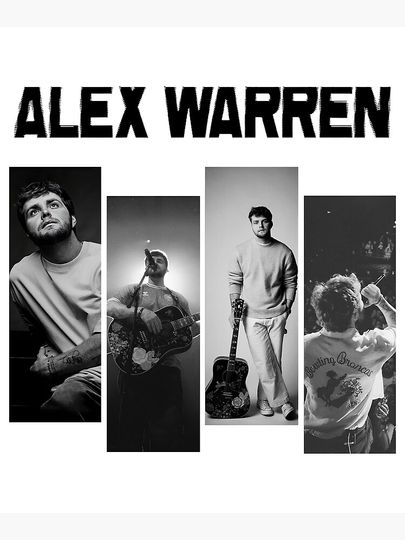 Alex Warren Tour 2025 Poster