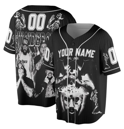 Vintage Suicideboys Jersey, Custom Vintage Name Jersey