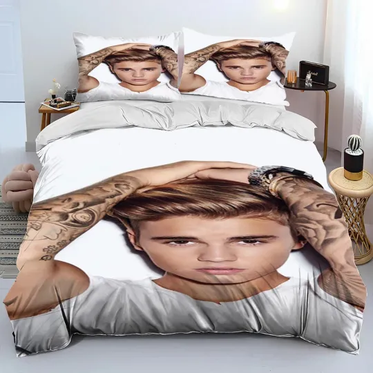 Justin Bieber Bedding Set