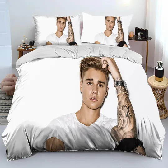 Justin Bieber Bedding Set
