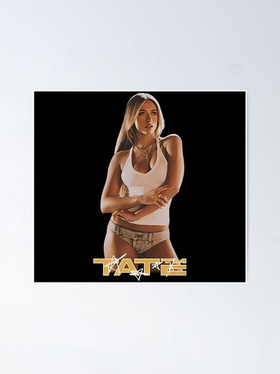 Tate McRae “So Close to What” 2025 Concert Shirt Poster