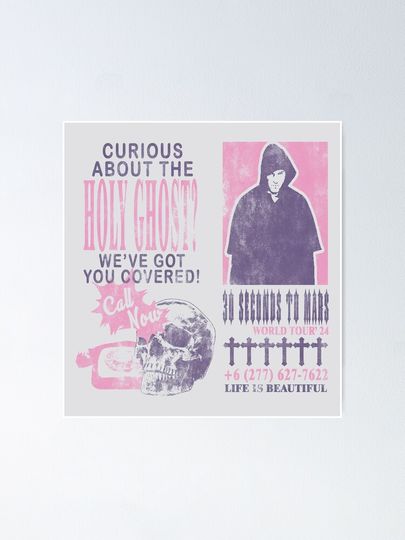 Life is Beautiful Holy Ghost Poster